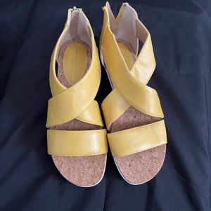 Yellow Adrienne Vittadini Sandals